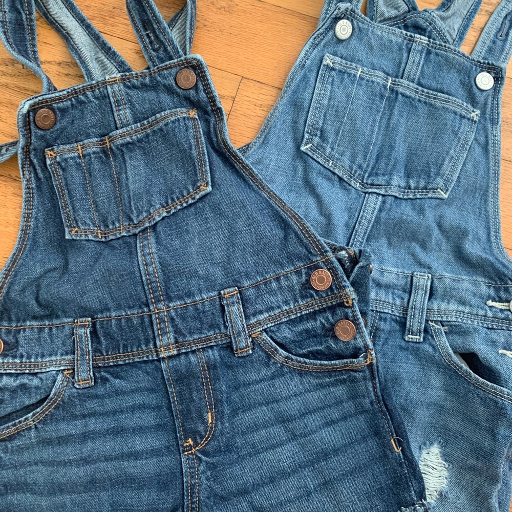 Old Navy Girls shorts overalls size 7/8